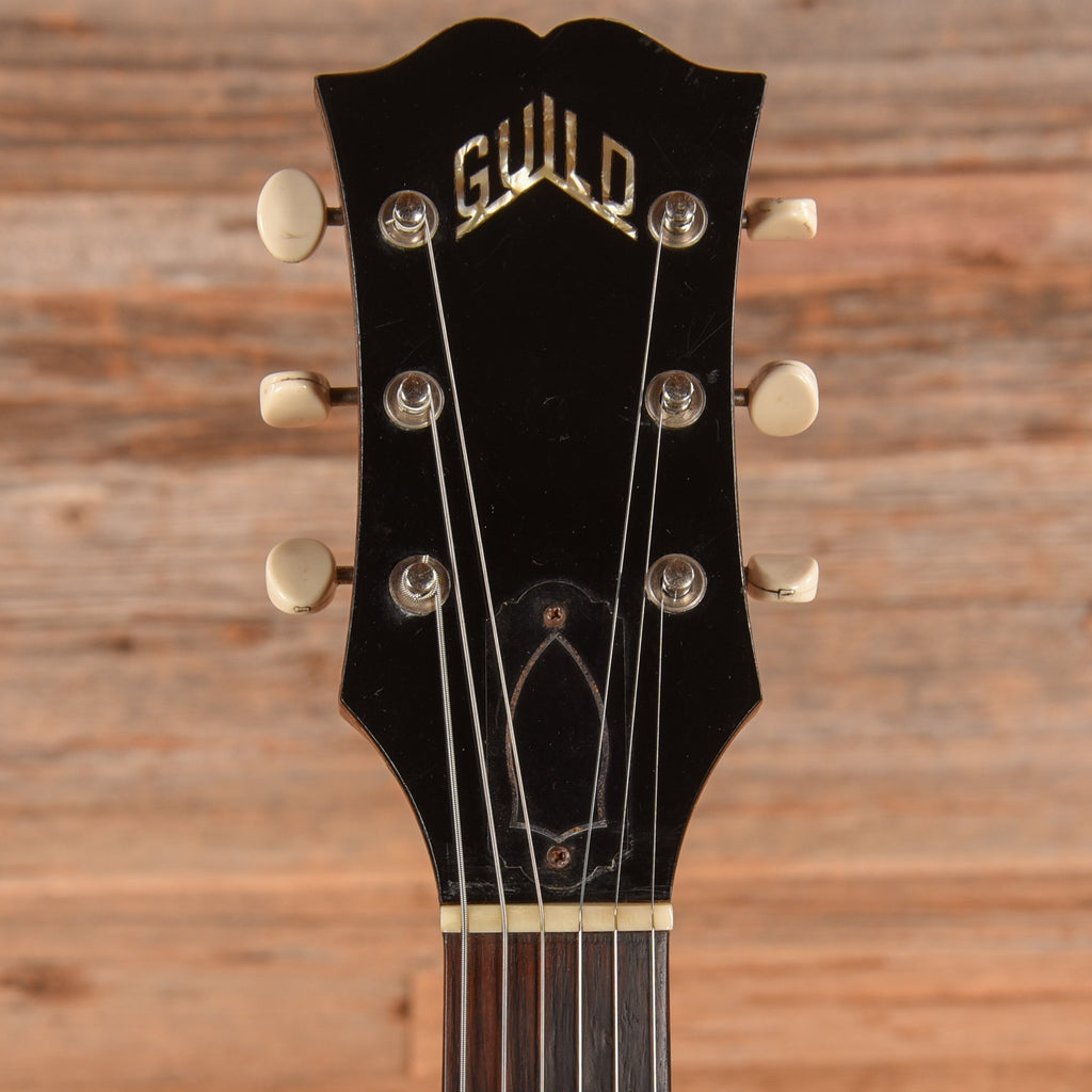Guild M-65 3/4 Sunburst 1965 - View 6 | MusicMarket