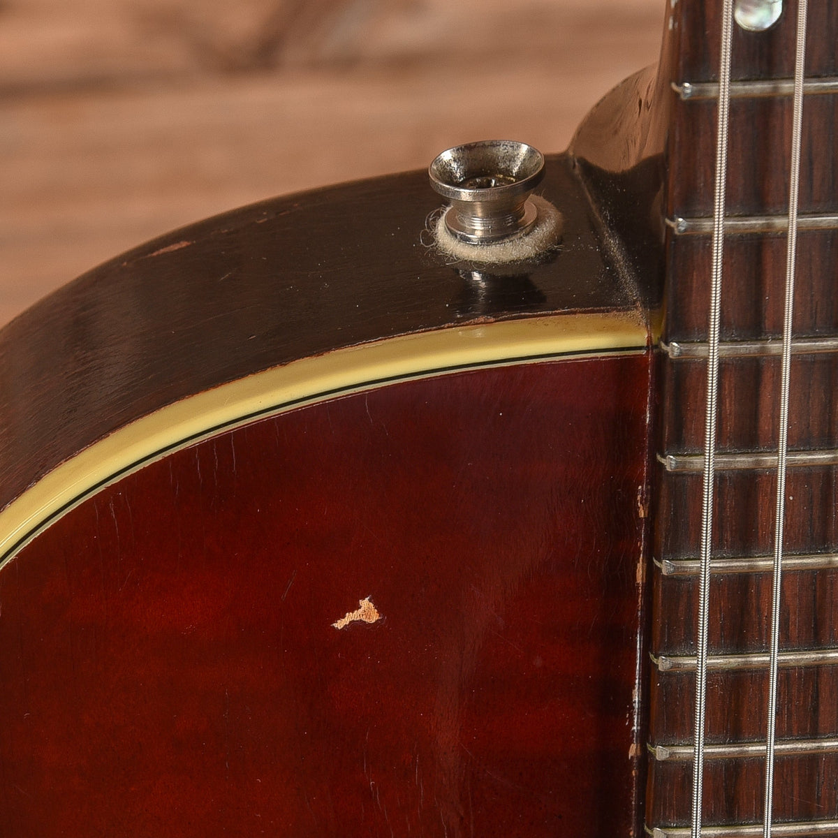 Guild M-65 3/4 Sunburst 1965 - View 10 | MusicMarket