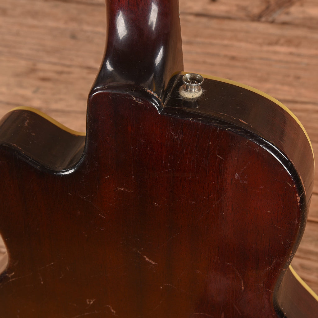 Guild M-65 3/4 Sunburst 1965 - View 12 | MusicMarket