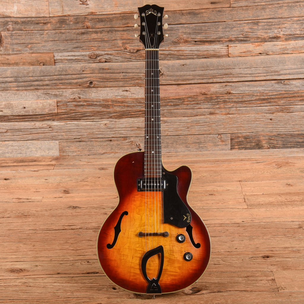 Guild M-65 3/4 Sunburst 1965 - View 4 | MusicMarket