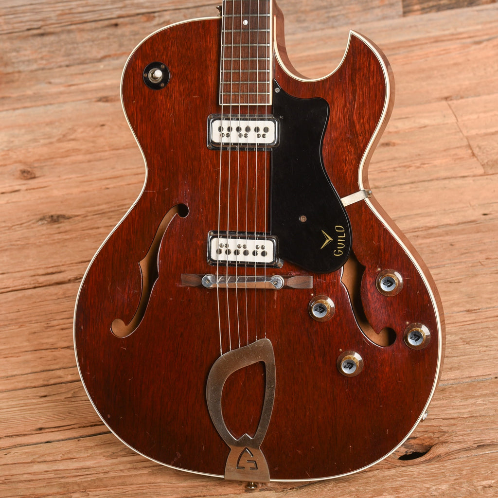 Guild Starfire II Cherry 1961 - View 2 | MusicMarket