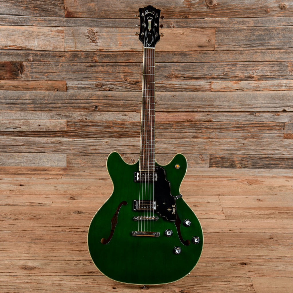Guild Newark St Collection Starfire IV ST Emerald Green - View 4 | MusicMarket