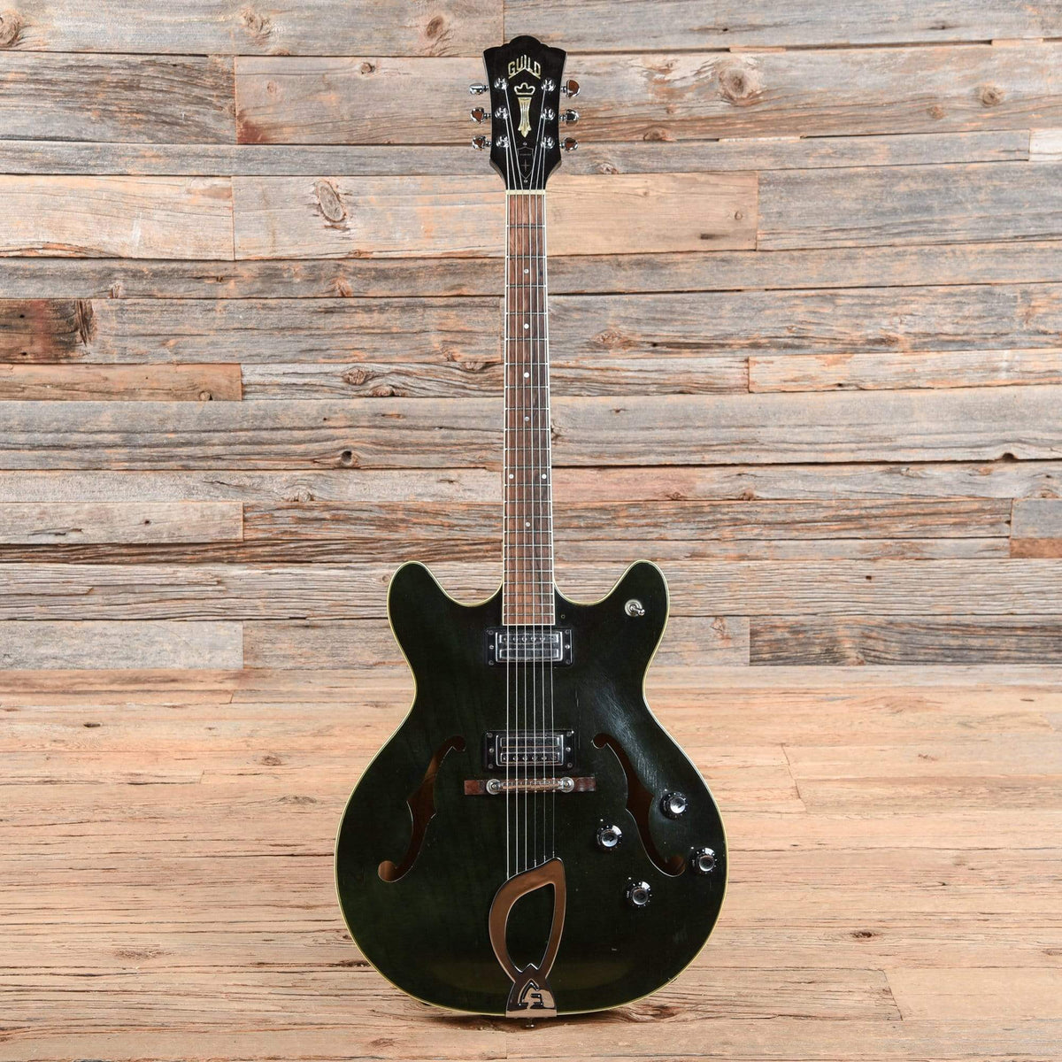 Guild Starfire IV Green 1967 - View 4 | MusicMarket