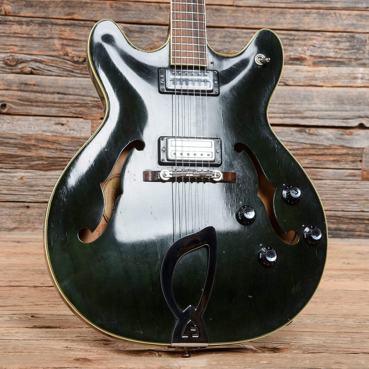 Guild Starfire IV Green 1967 - View 8 | MusicMarket