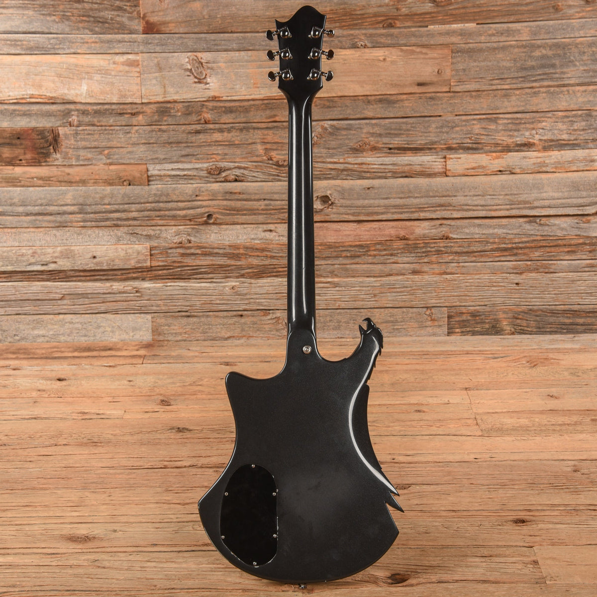 Guild S-300 "Bird of Pray" Custom Carve Silver 1980s - View 5 | MusicMarket