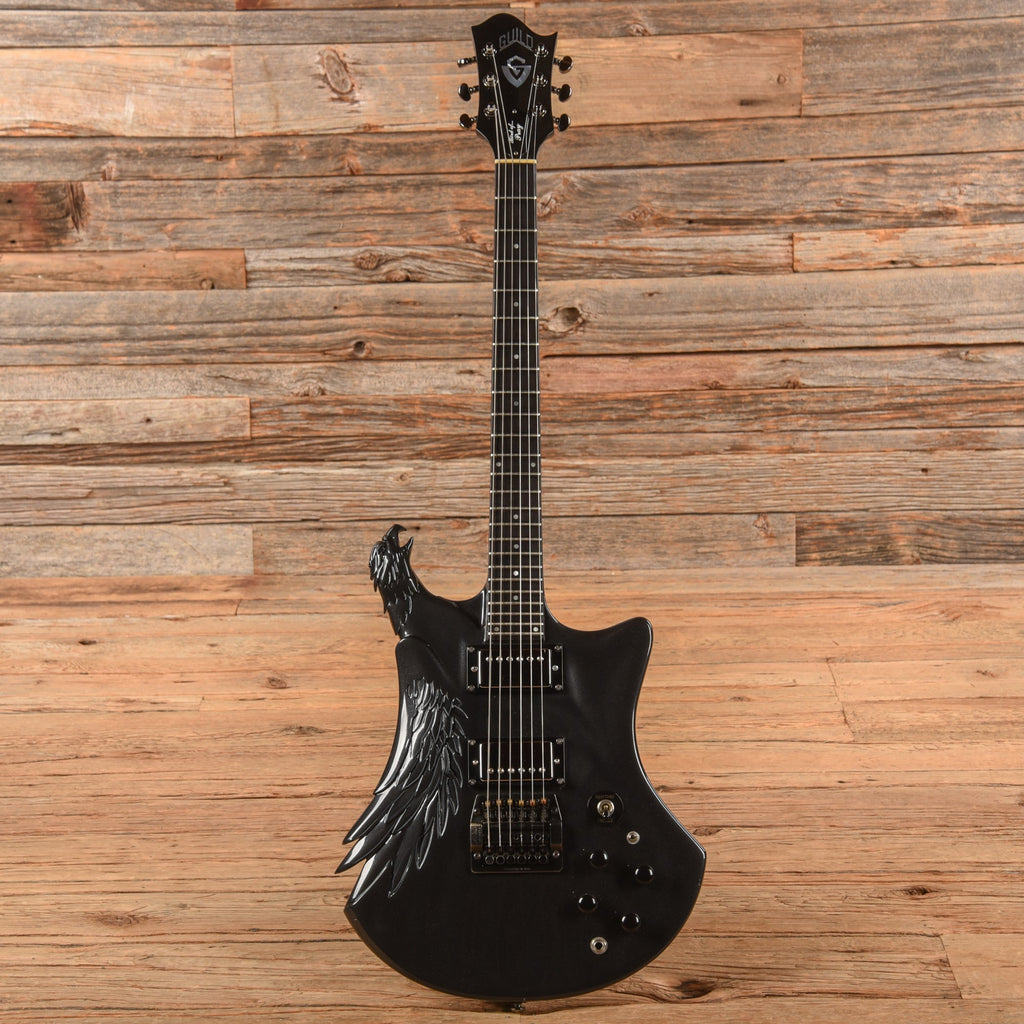 Guild S-300 "Bird of Pray" Custom Carve Silver 1980s - View 4 | MusicMarket