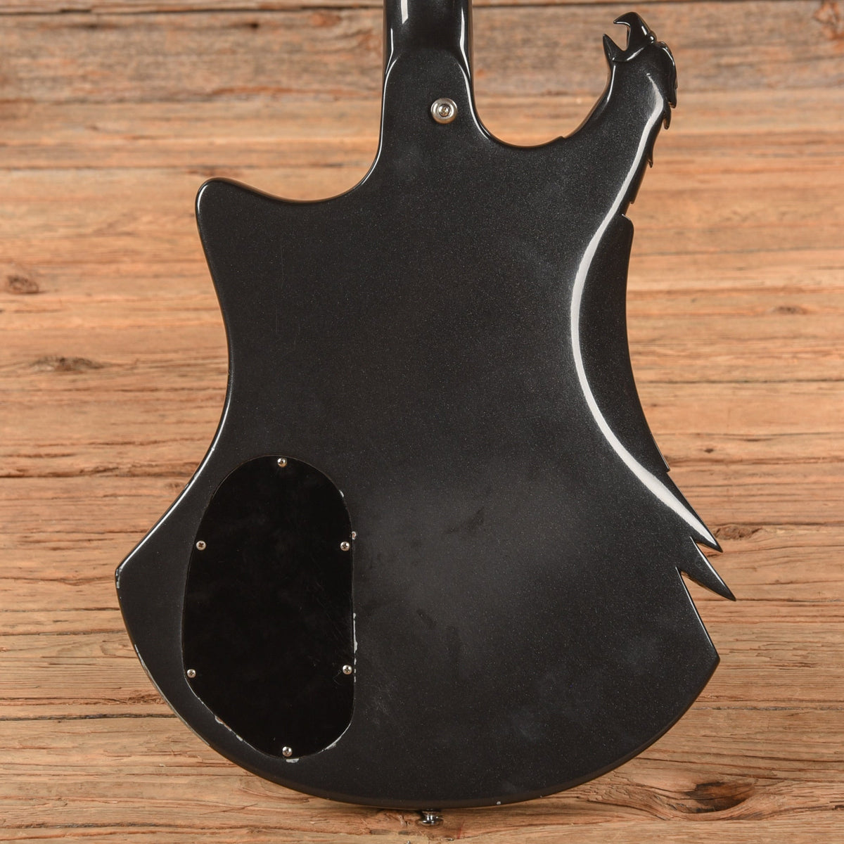Guild S-300 "Bird of Pray" Custom Carve Silver 1980s - View 3 | MusicMarket