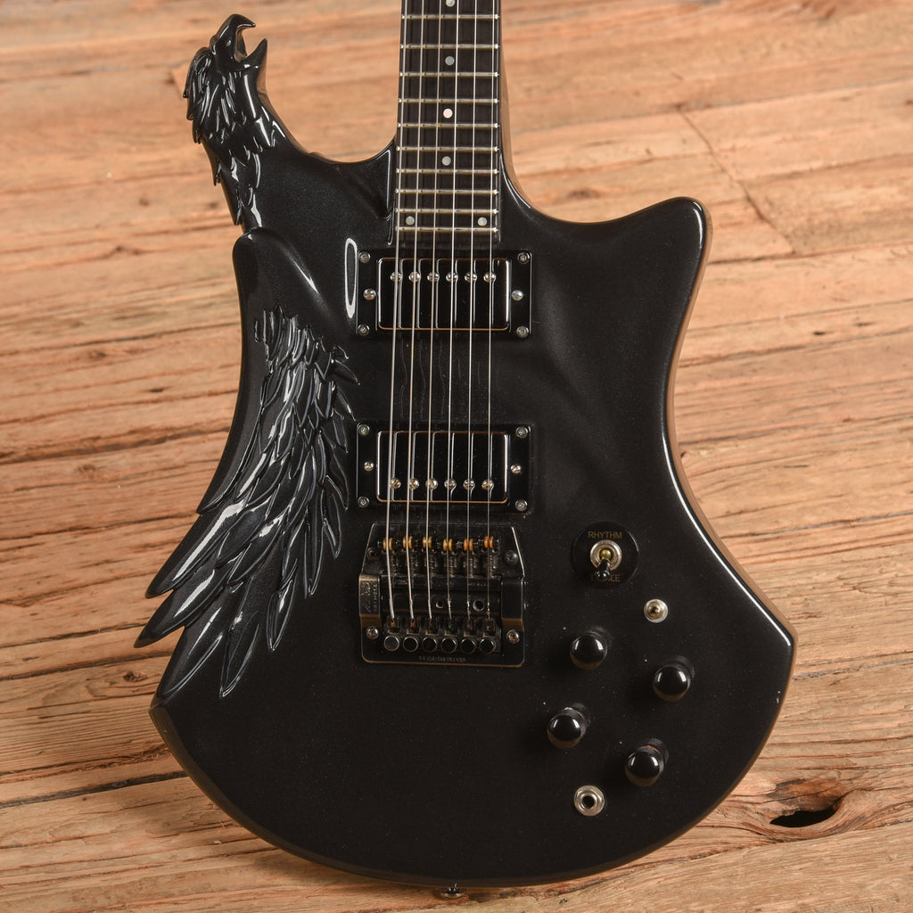 Guild S-300 "Bird of Pray" Custom Carve Silver 1980s - View 2 | MusicMarket
