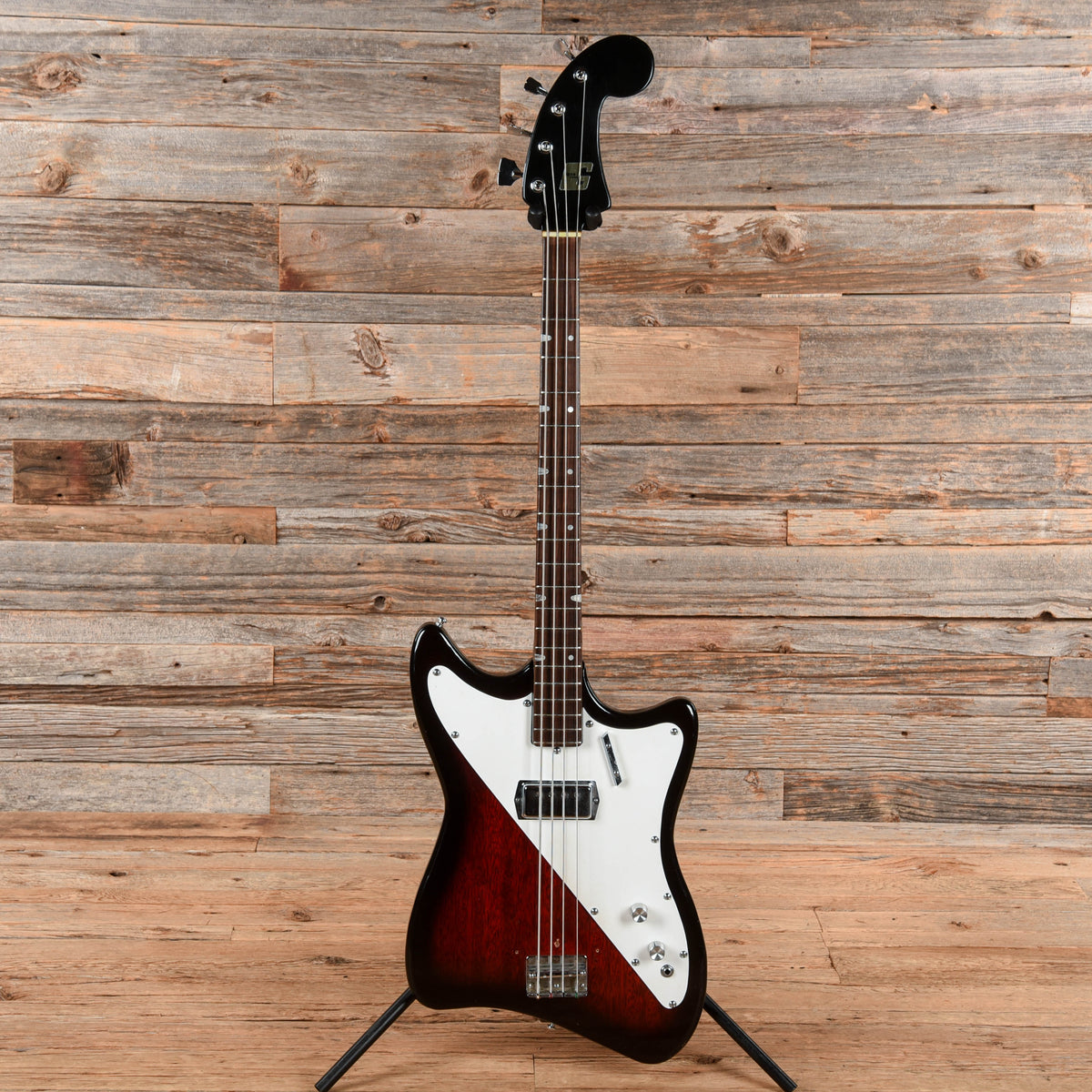 Guyatone EB-8 Red Burst 1960s - View 4 | MusicMarket
