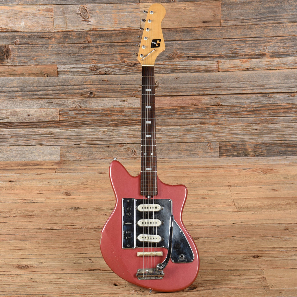 Guyatone L6-130T Red 1960s - View 4 | MusicMarket