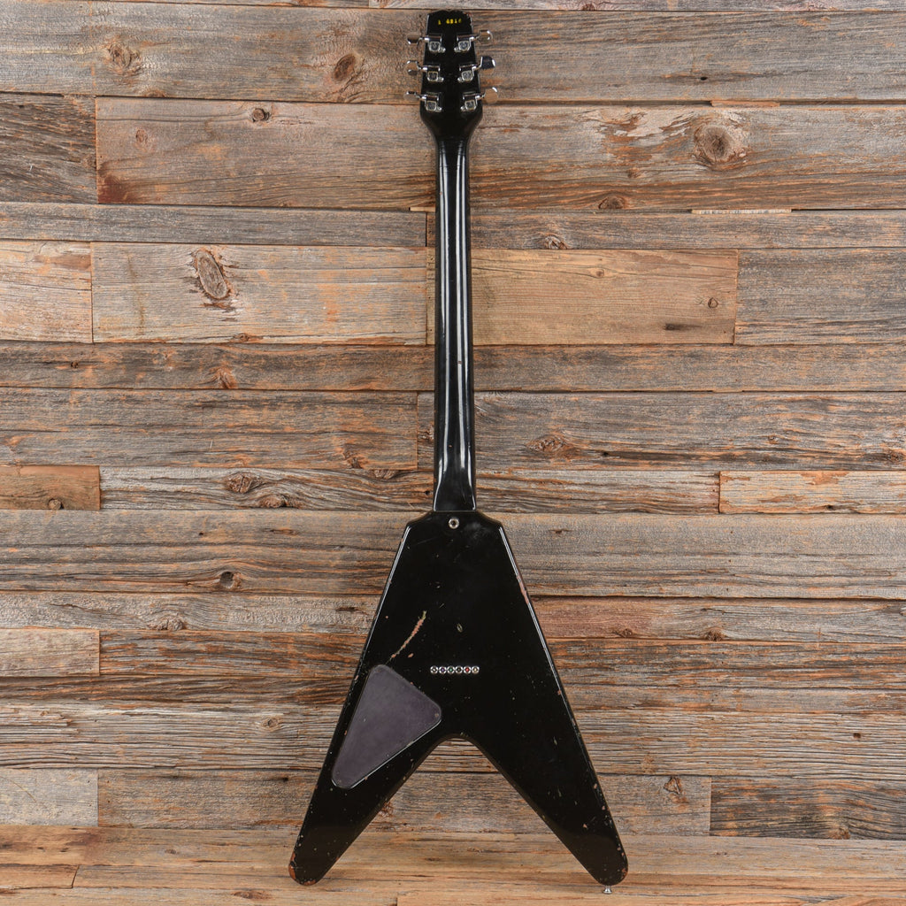 Hamer Vector Black and White Custom Finish 1980s - View 5 | MusicMarket