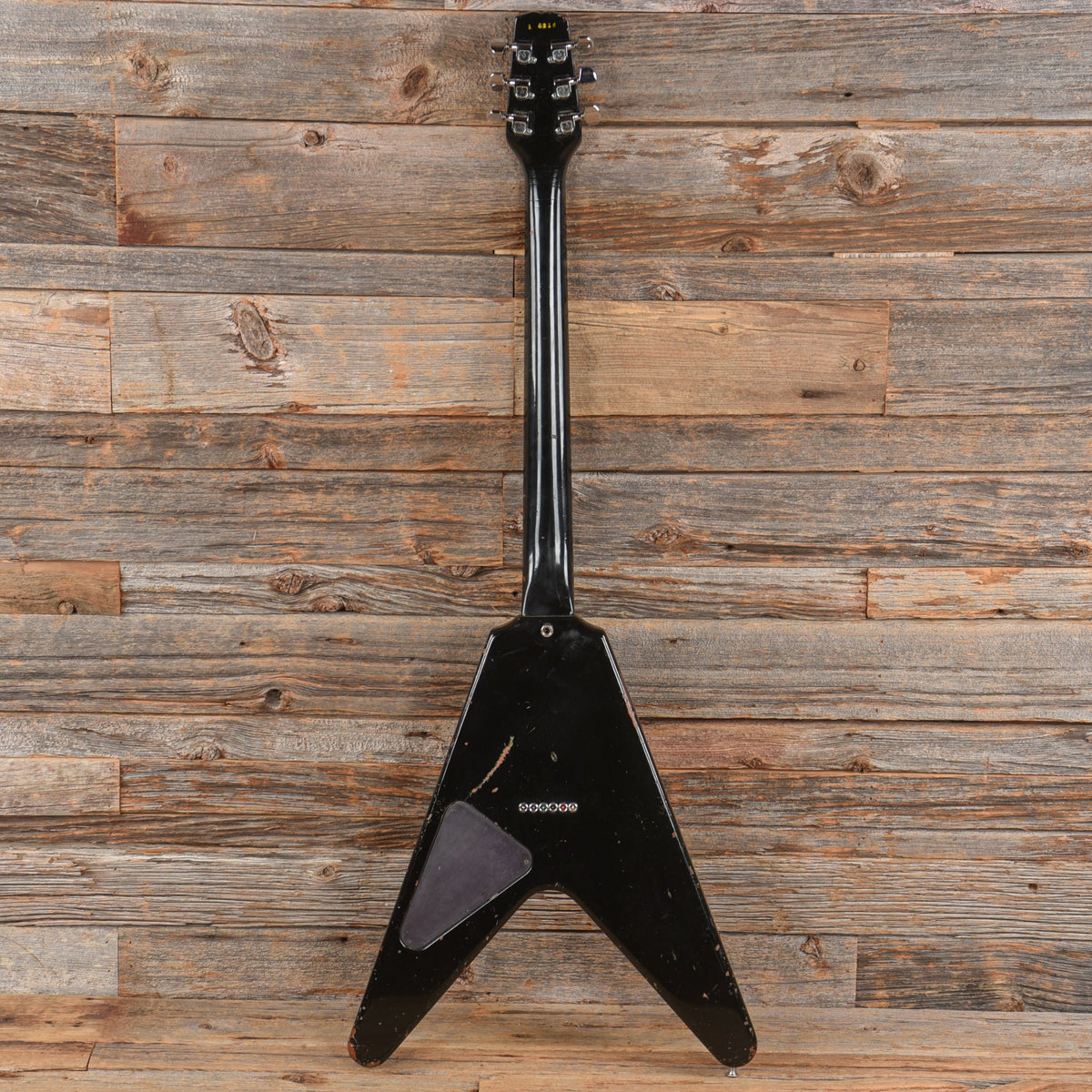 Hamer Vector Black and White Custom Finish 1980s - View 5 | MusicMarket