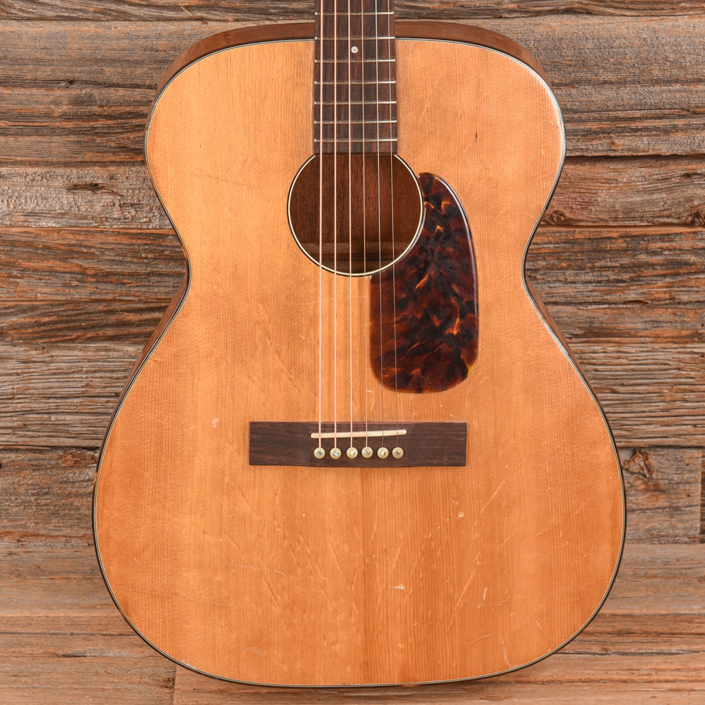Harmony H-162 X-Brace Conversion Natural 1960s - MusicMarket