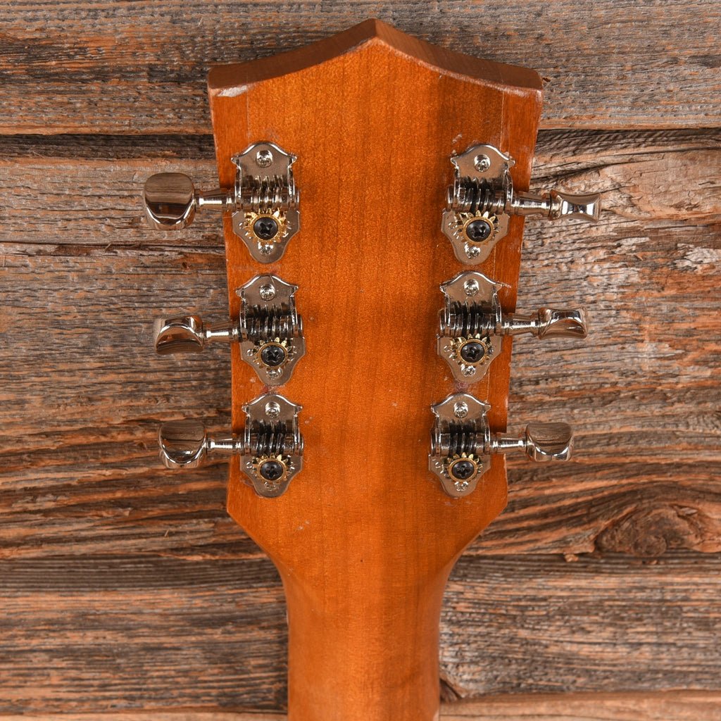 Harmony H-162 X-Brace Conversion Natural 1960s - View 7 | MusicMarket