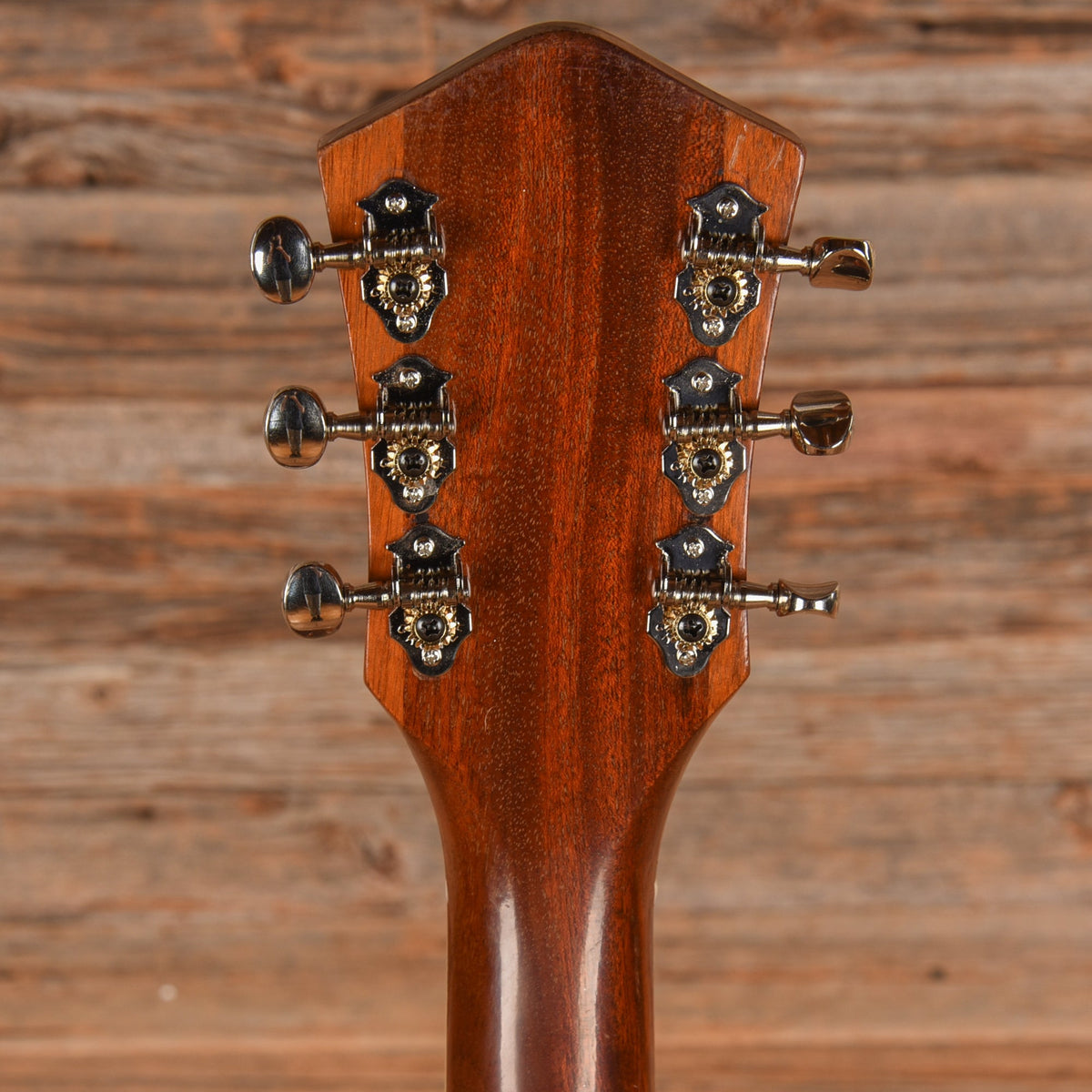 Harmony H1203 Sovereign X-Braced Conversion Natural 1960s - View 7 | MusicMarket
