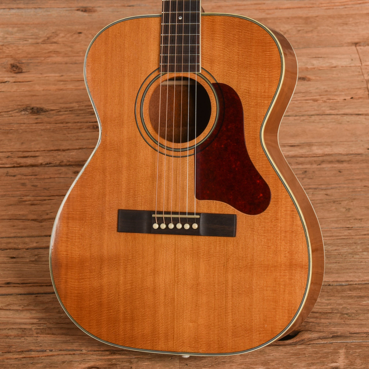 Harmony H1203 Sovereign X-Braced Conversion Natural 1960s - View 2 | MusicMarket