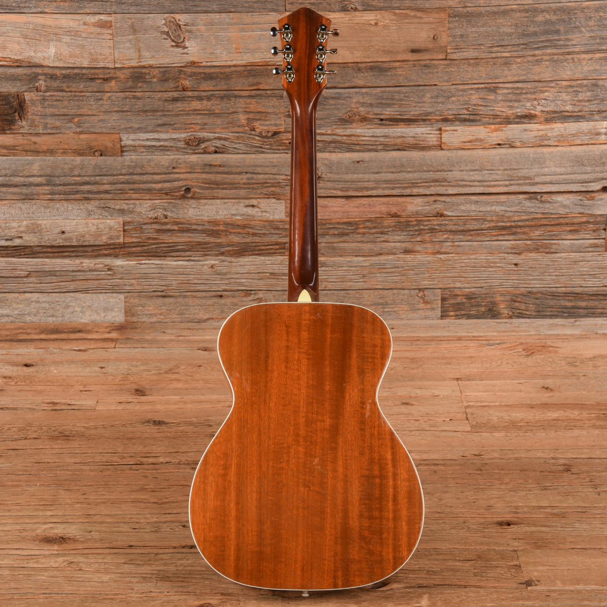 Harmony H1203 Sovereign X-Braced Conversion Natural 1960s - View 5 | MusicMarket