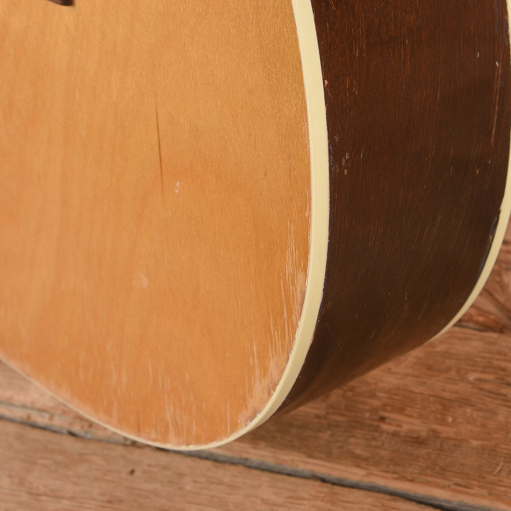 Harmony H-158 X-Brace Conversion Natural 1969 - View 10 | MusicMarket