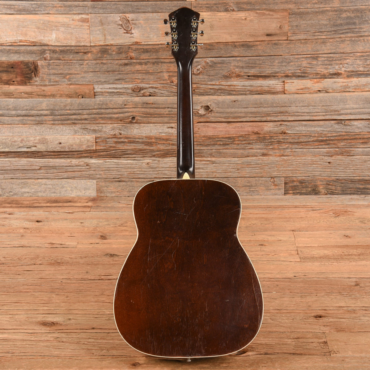 Harmony H-158 X-Brace Conversion Natural 1969 - View 5 | MusicMarket
