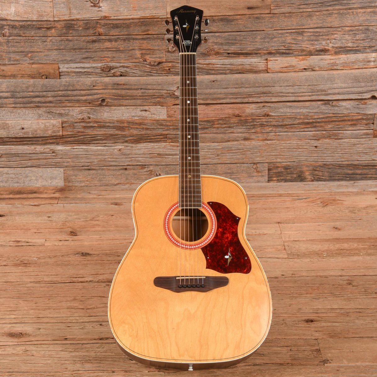 Harmony H-159 X-Brace Conversion Natural 1972 - View 4 | MusicMarket