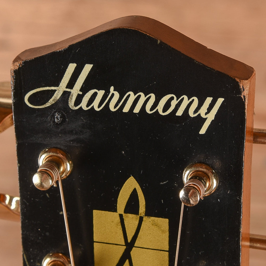 Harmony H-165 Natural 1960 - View 11 | MusicMarket