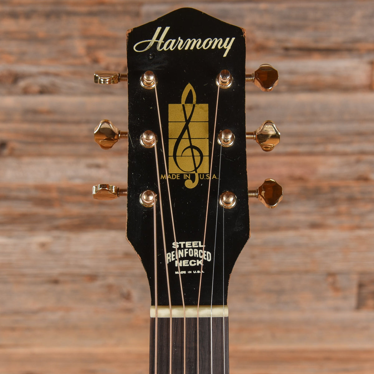 Harmony H-165 Natural 1960 - View 6 | MusicMarket