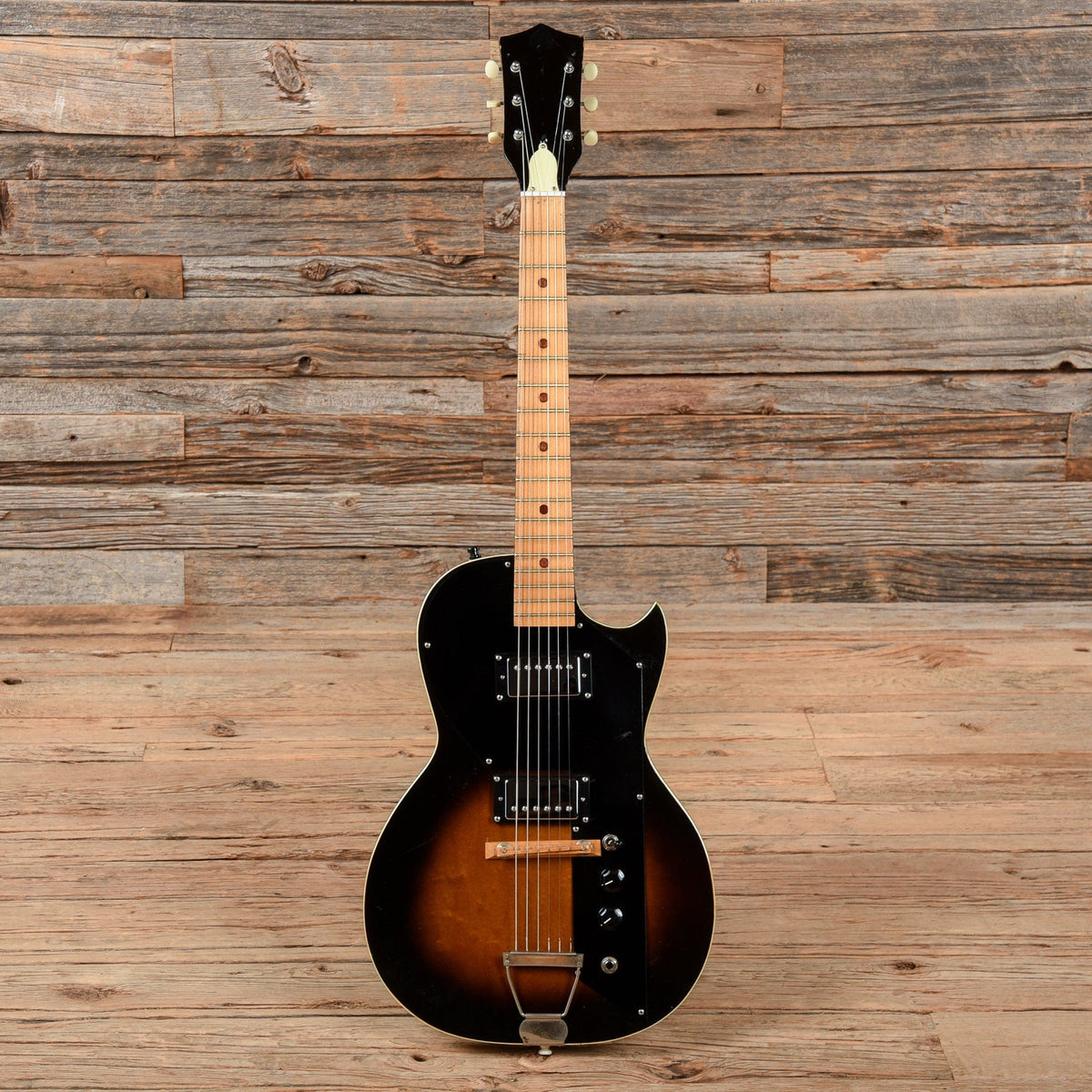 Harmony Value Leader Sunburst 1960s - View 4 | MusicMarket