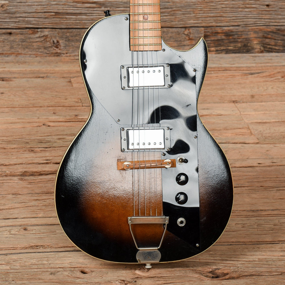 Harmony Value Leader Sunburst 1960s - View 8 | MusicMarket