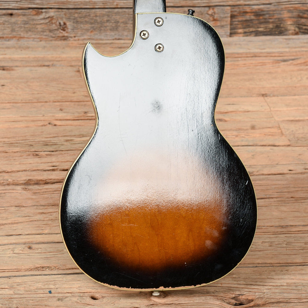 Harmony Value Leader Sunburst 1960s - View 9 | MusicMarket