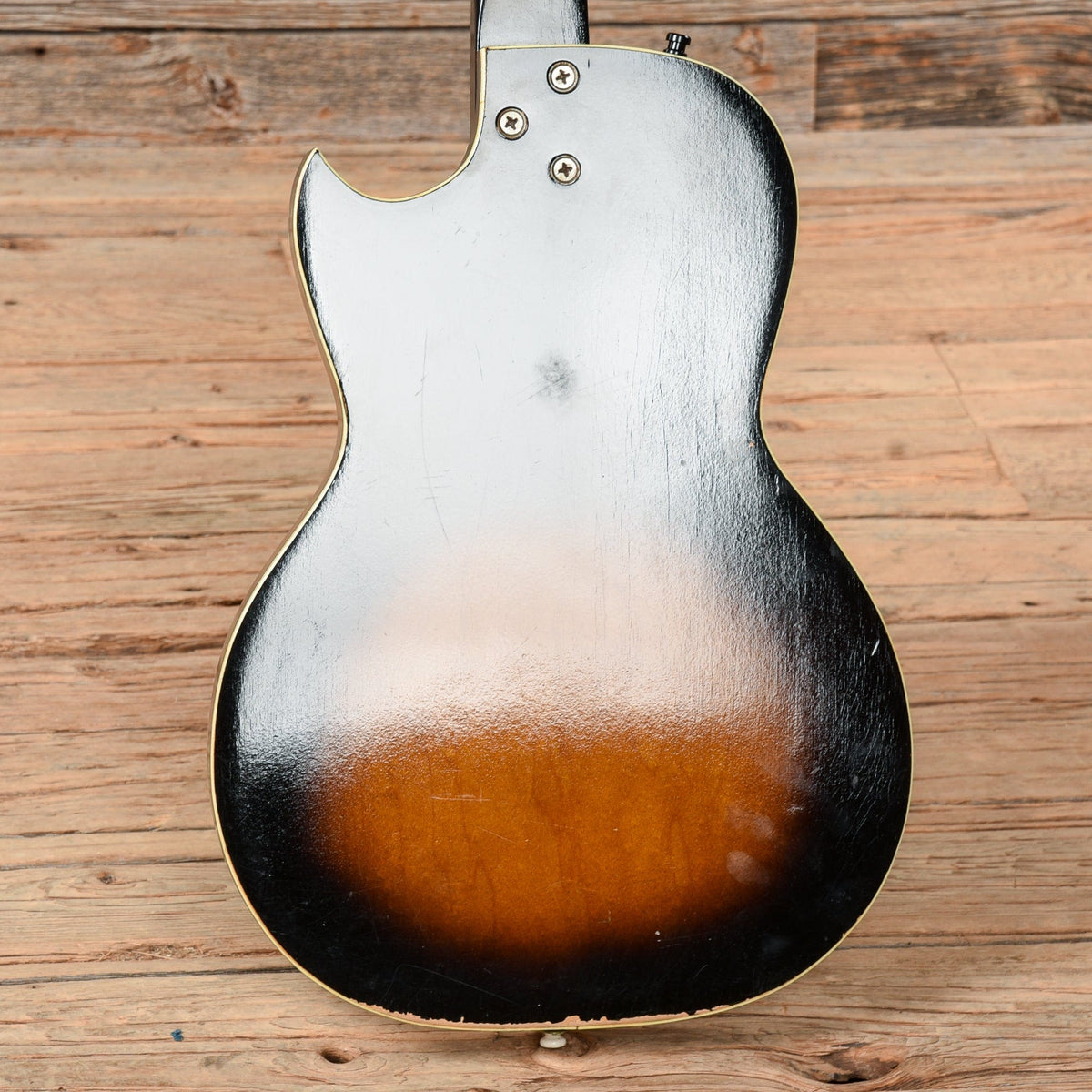 Harmony Value Leader Sunburst 1960s - View 9 | MusicMarket