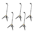 Hercules GS414B Plus Auto Grip System Guitar Stand 5 Pack Bundle - MusicMarket