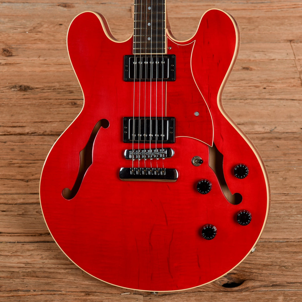 Heritage H-535 Cherry Red 1995 - View 2 | MusicMarket