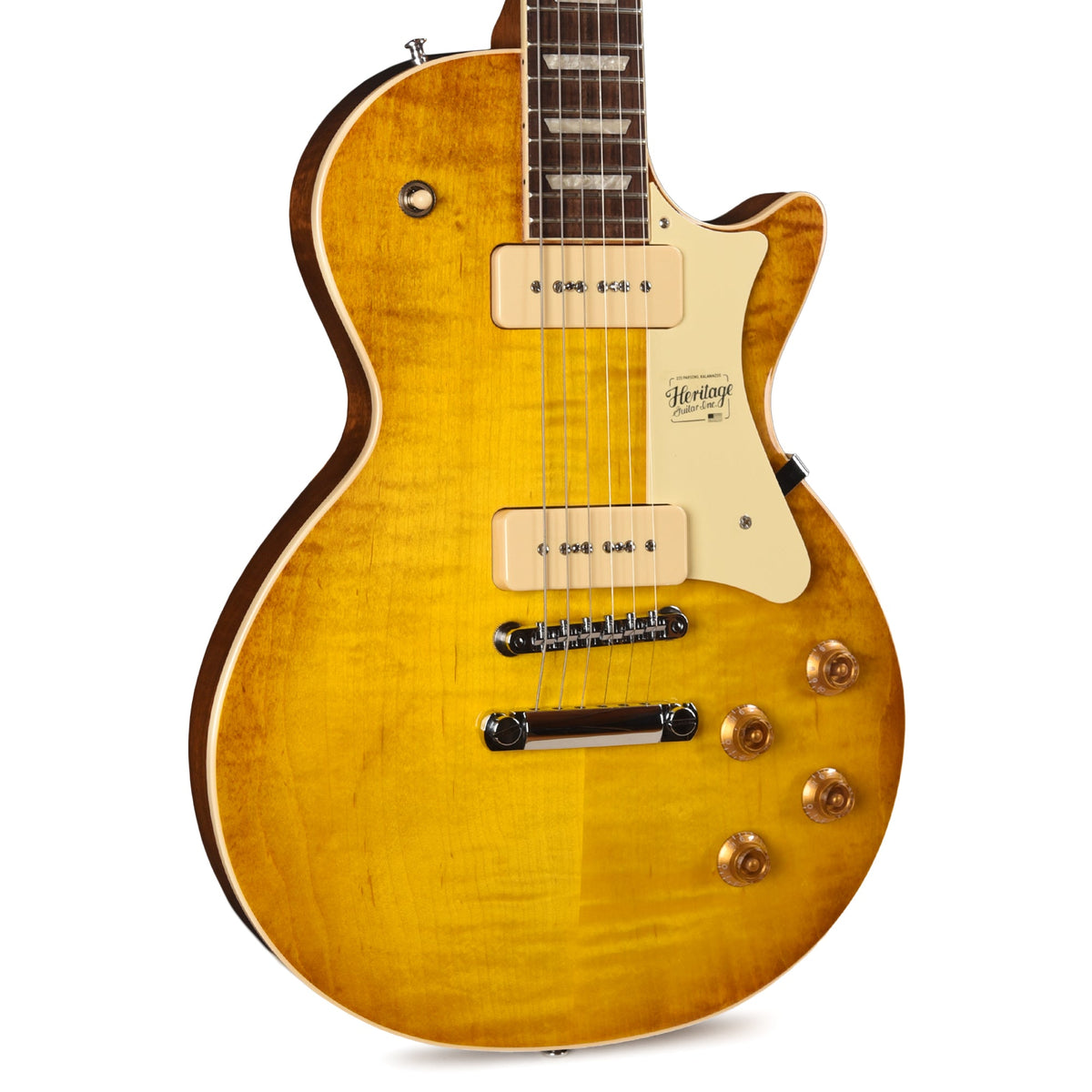 Heritage Standard II H-150 P90 Dirty Lemon Burst - MusicMarket
