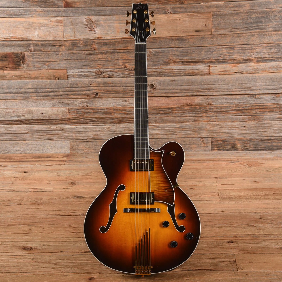 Heritage Eagle Classic Sunburst 2015 - View 4 | MusicMarket