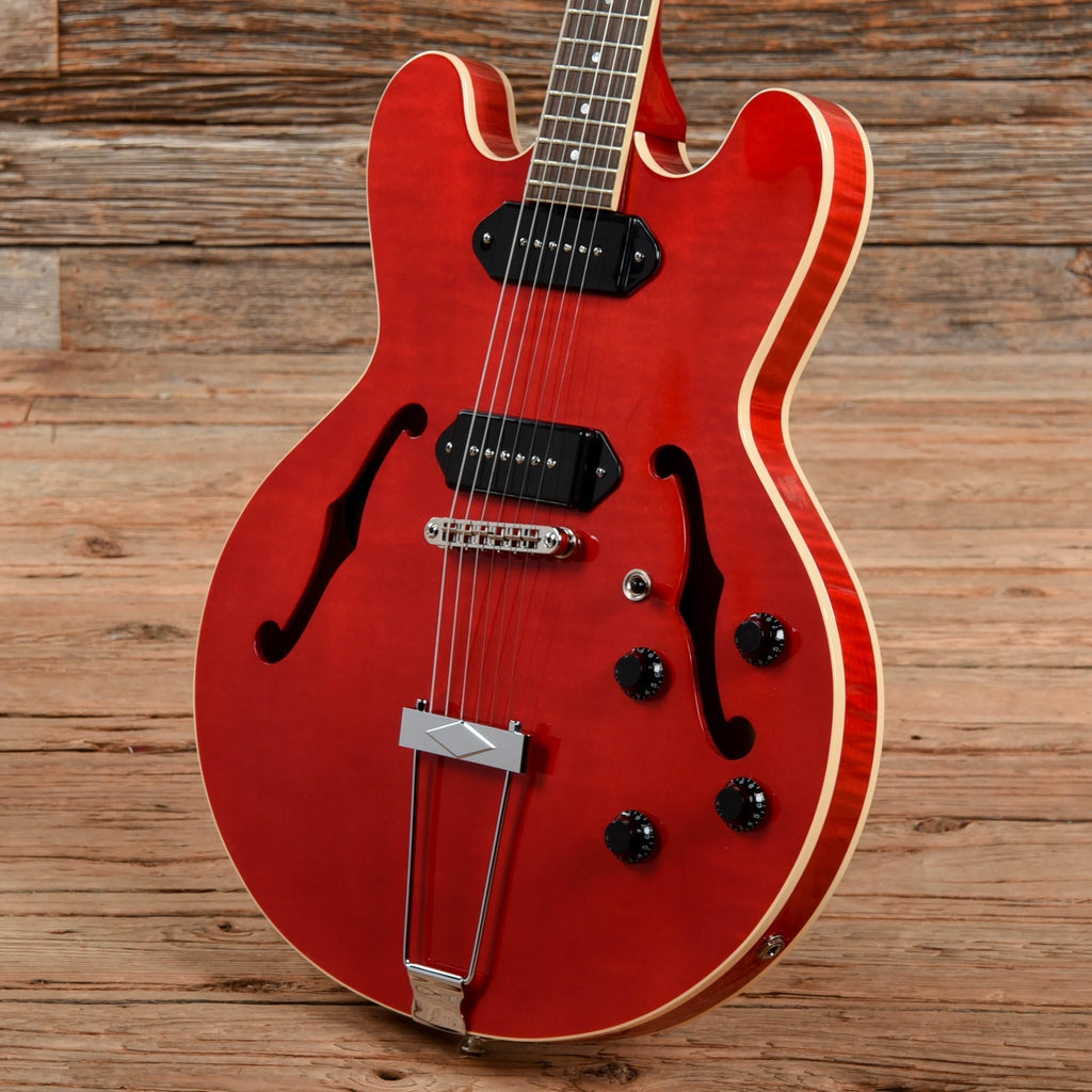 Heritage Standard H-530 Hollow Electric Translucent Cherry - View 2 | MusicMarket