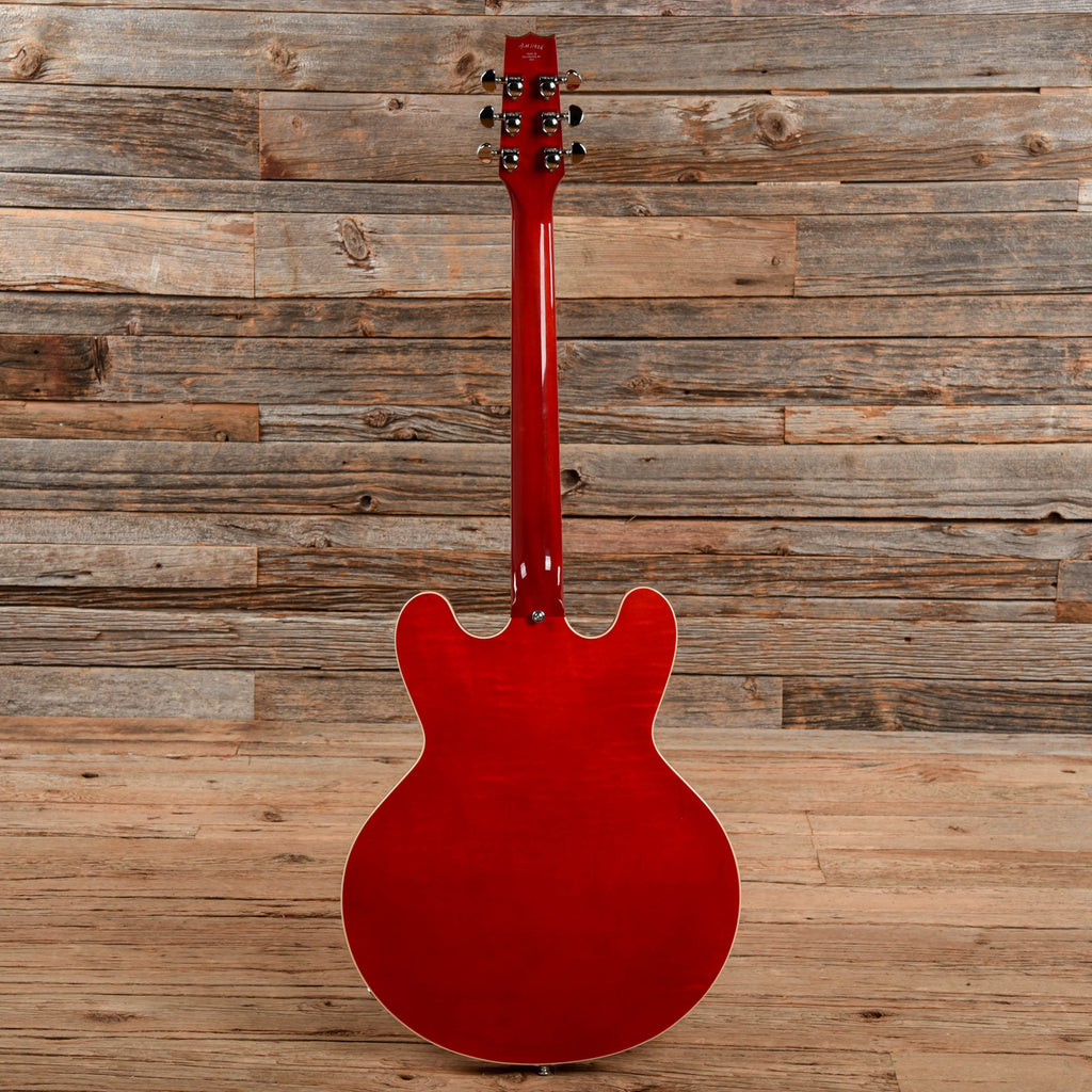 Heritage Standard H-530 Hollow Electric Translucent Cherry - View 5 | MusicMarket