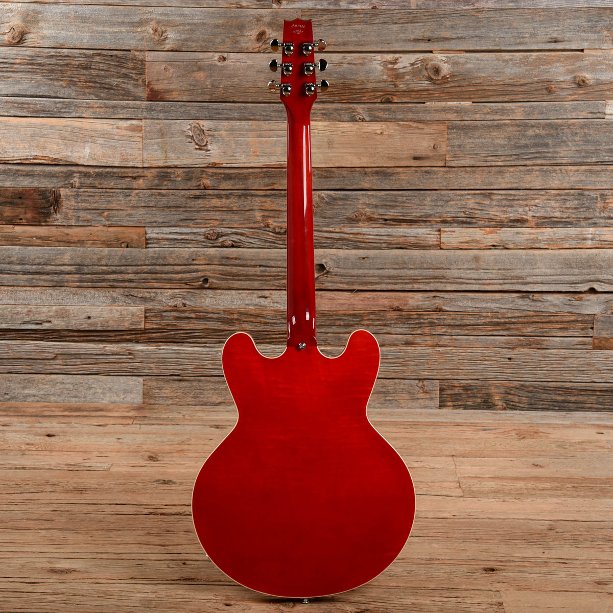 Heritage Standard H-530 Hollow Electric Translucent Cherry - View 5 | MusicMarket