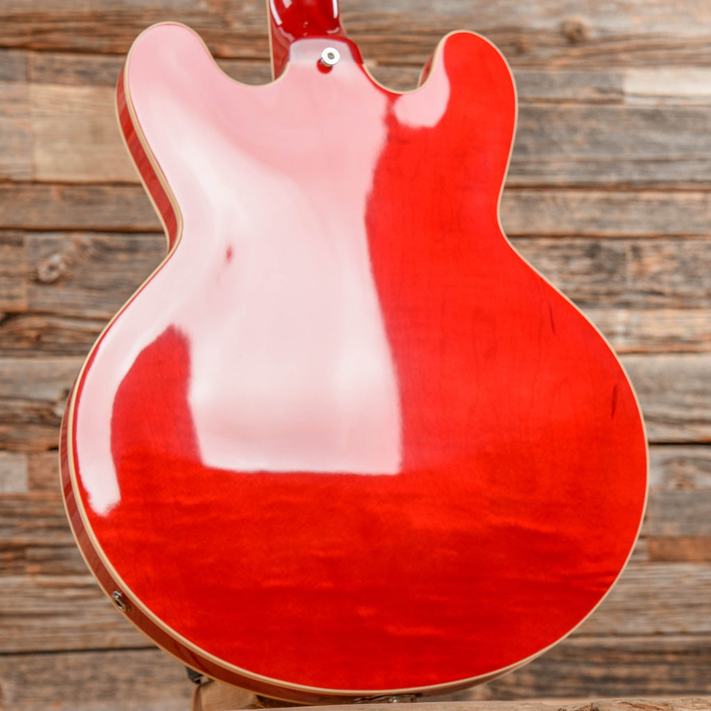 Heritage Standard H-530 Hollow Electric Translucent Cherry - View 10 | MusicMarket