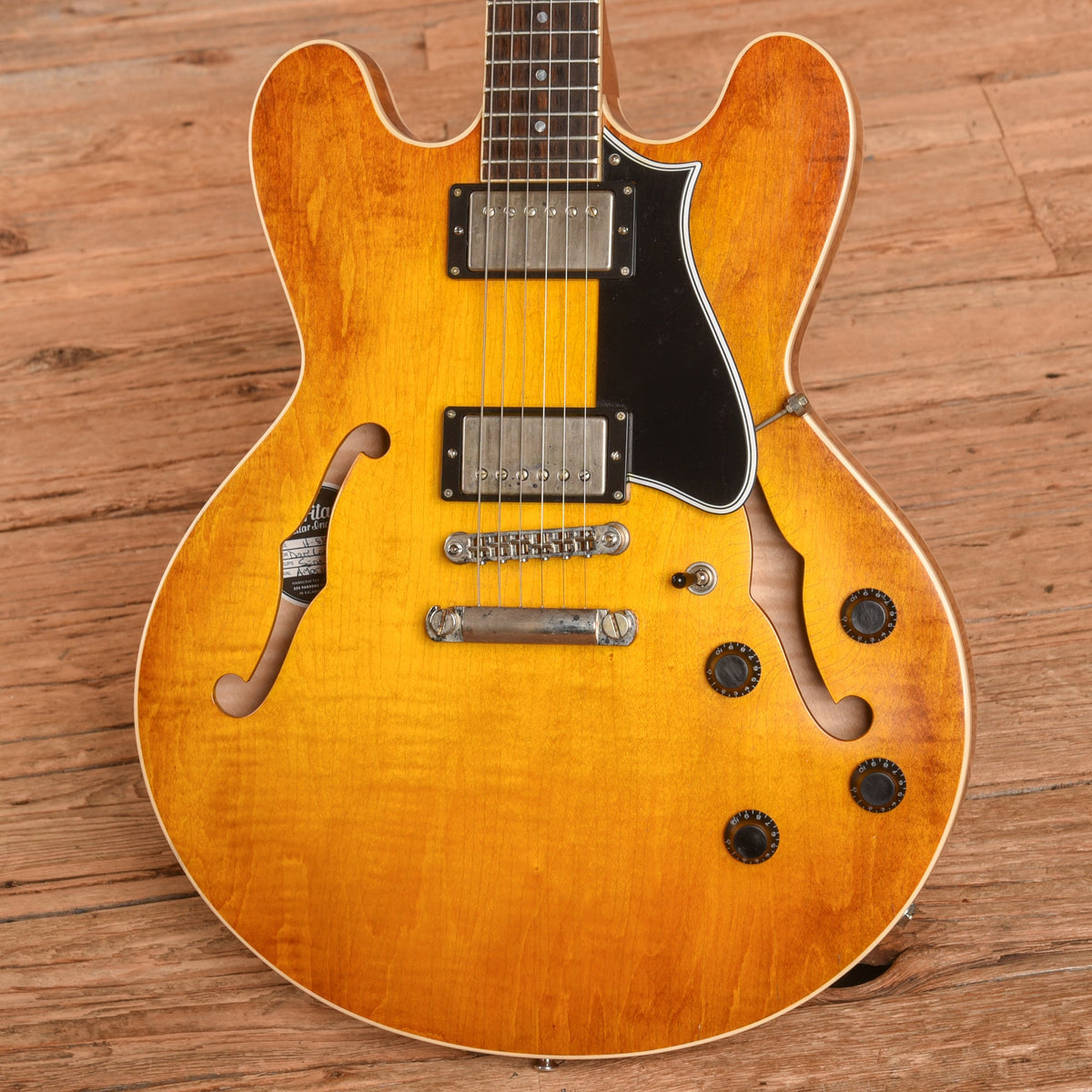 Heritage H-535 Artisan Aged Sunburst 2022 - View 2 | MusicMarket