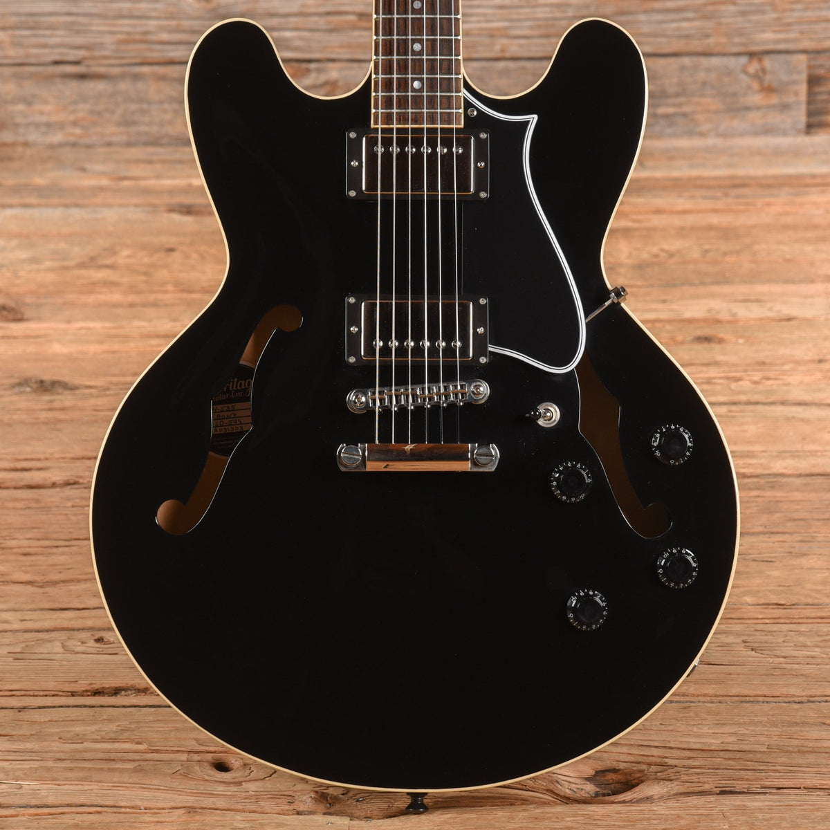 Heritage H-535 Ebony 2024 - MusicMarket