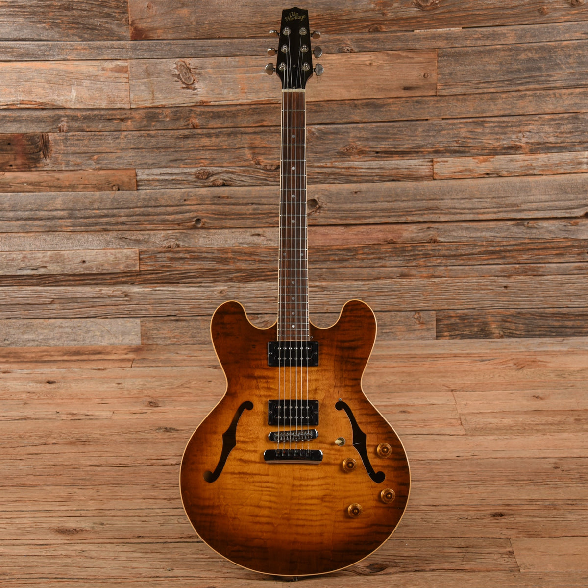 Heritage H-535 Sunburst 1987 - View 4 | MusicMarket