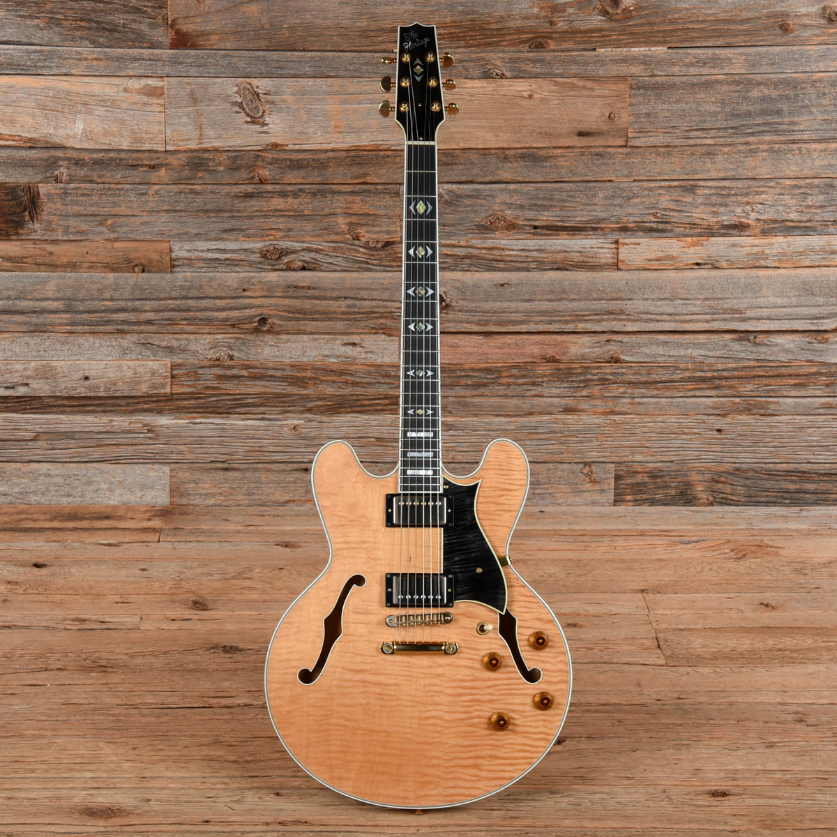 Heritage H-555 Antique Natural 2008 - View 4 | MusicMarket