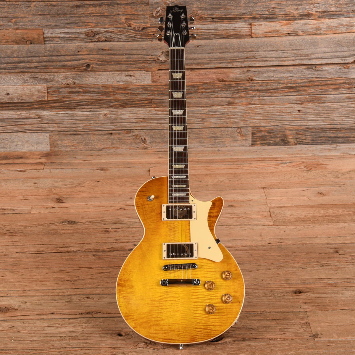 Heritage Standard H-150 Dirty Lemon Burst 2024 - View 4 | MusicMarket
