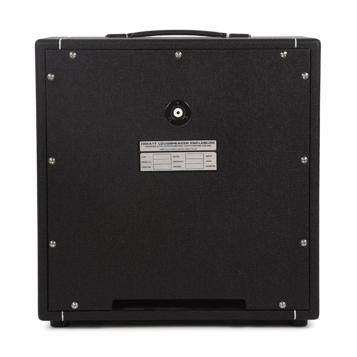 Hiwatt SE112F 1x12 Amp Cabinet w/ Fane Purpleback Speaker - View 3 | MusicMarket
