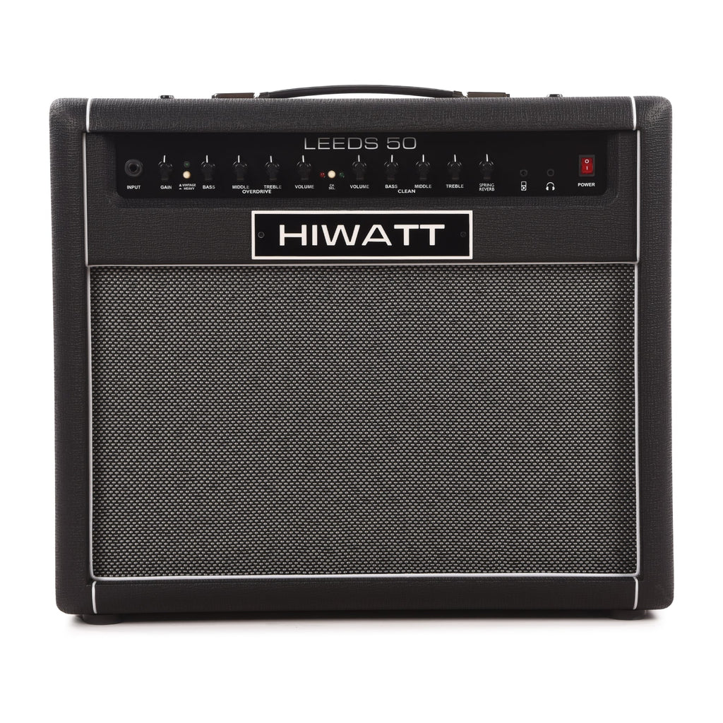 Hiwatt Leeds 50R 50w 1x12" Guitar Combo Amp w/ Spring Reverb - MusicMarket