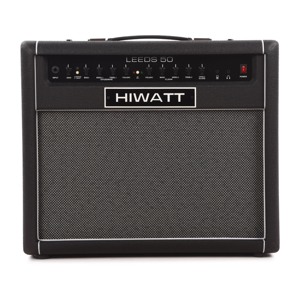 Hiwatt Leeds 50R 50w 1x12" Guitar Combo Amp w/ Spring Reverb - MusicMarket