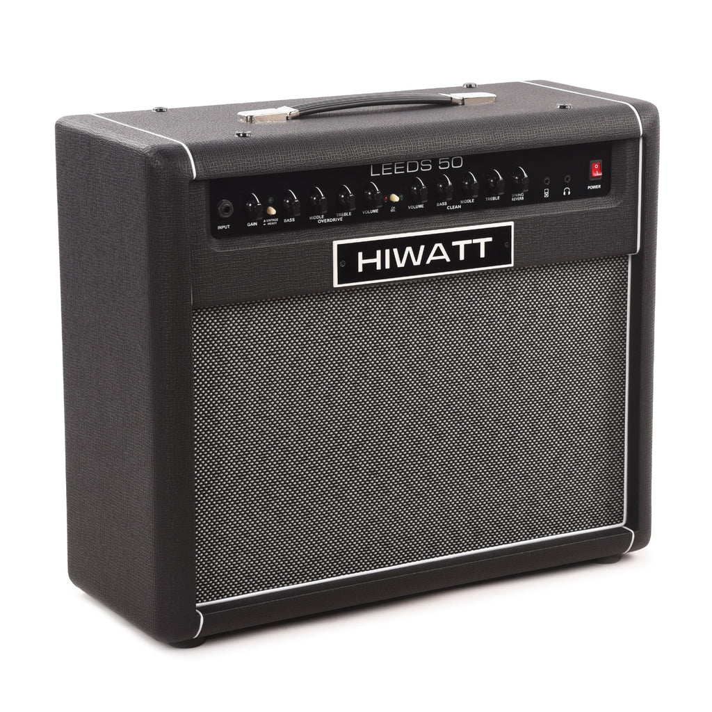 Hiwatt Leeds 50R 50w 1x12" Guitar Combo Amp w/ Spring Reverb - View 2 | MusicMarket