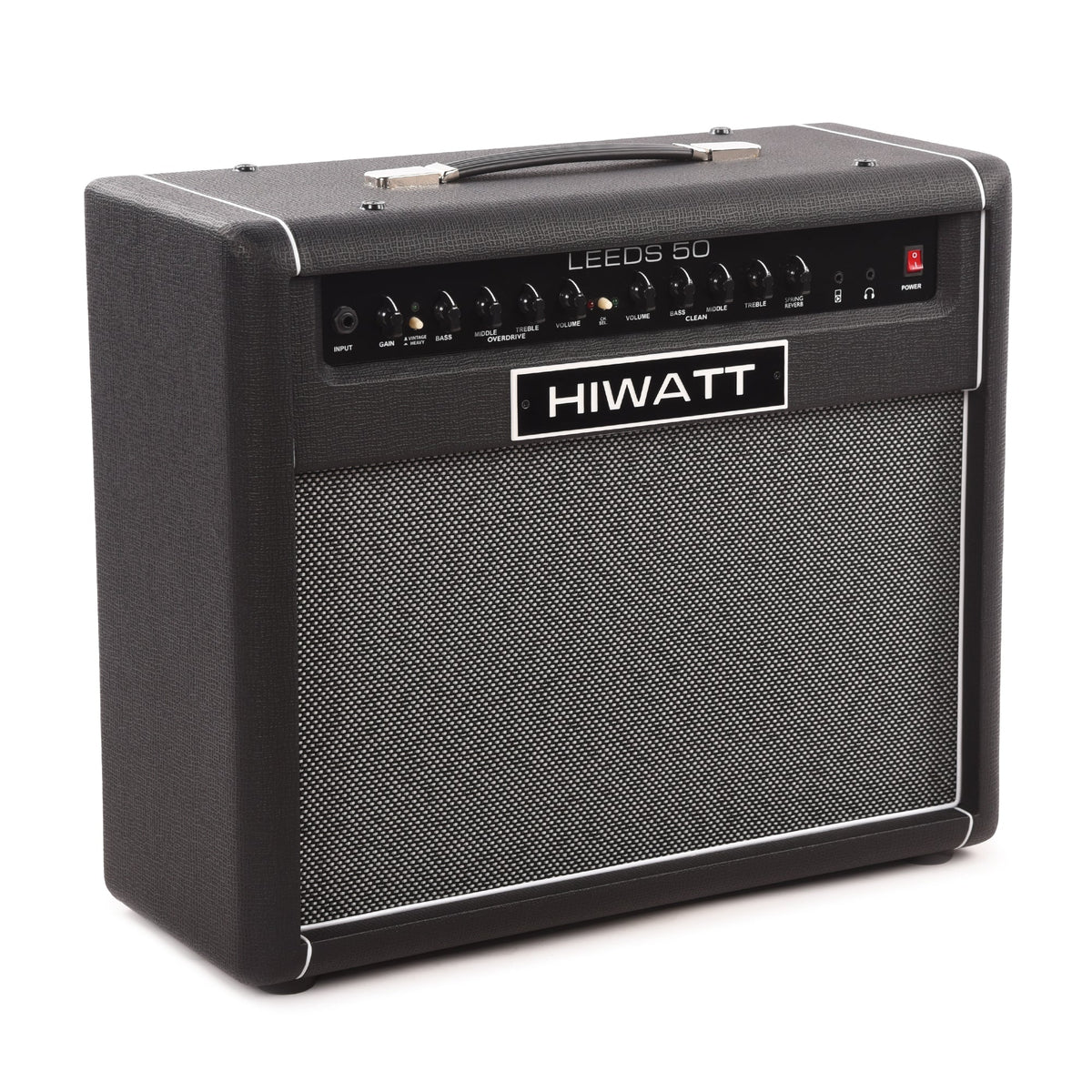 Hiwatt Leeds 50R 50w 1x12" Guitar Combo Amp w/ Spring Reverb - View 2 | MusicMarket