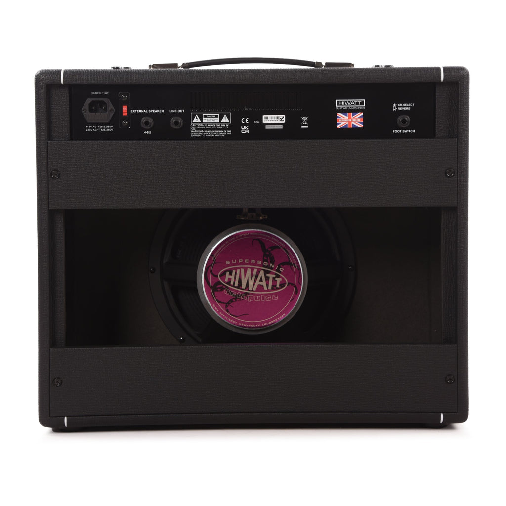 Hiwatt Leeds 50R 50w 1x12" Guitar Combo Amp w/ Spring Reverb - View 3 | MusicMarket