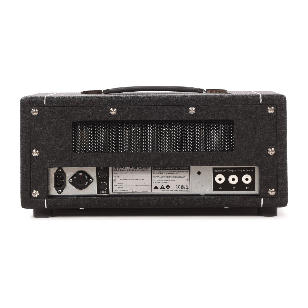 Hiwatt DR20/0.5 20w Valve Amp Head - View 3 | MusicMarket
